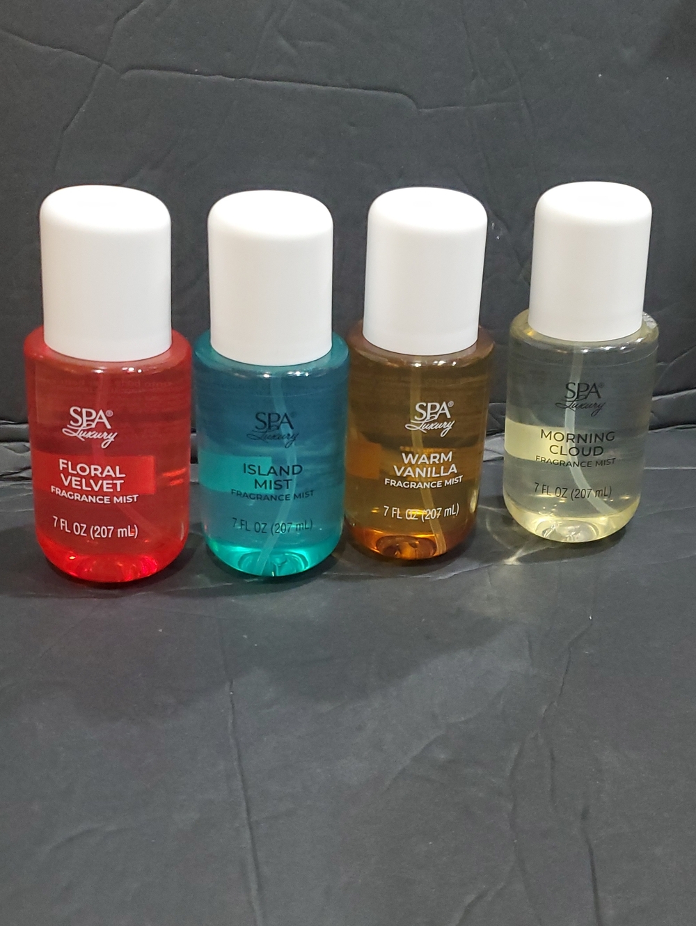4pack floral velvet Island mist warm vanilla morning cloud fragrance‎ mist new